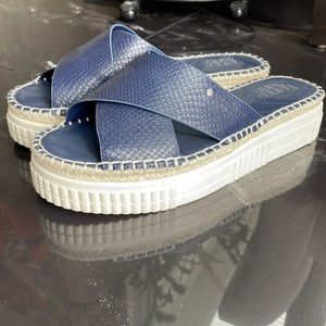 Franco Sarto Heeled Slides